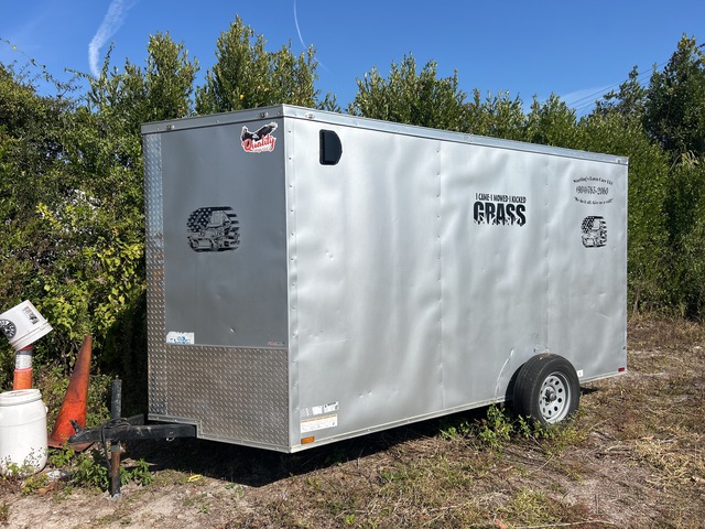2024 Quality Cargo 12 ft S/A Enclosed Trailer
