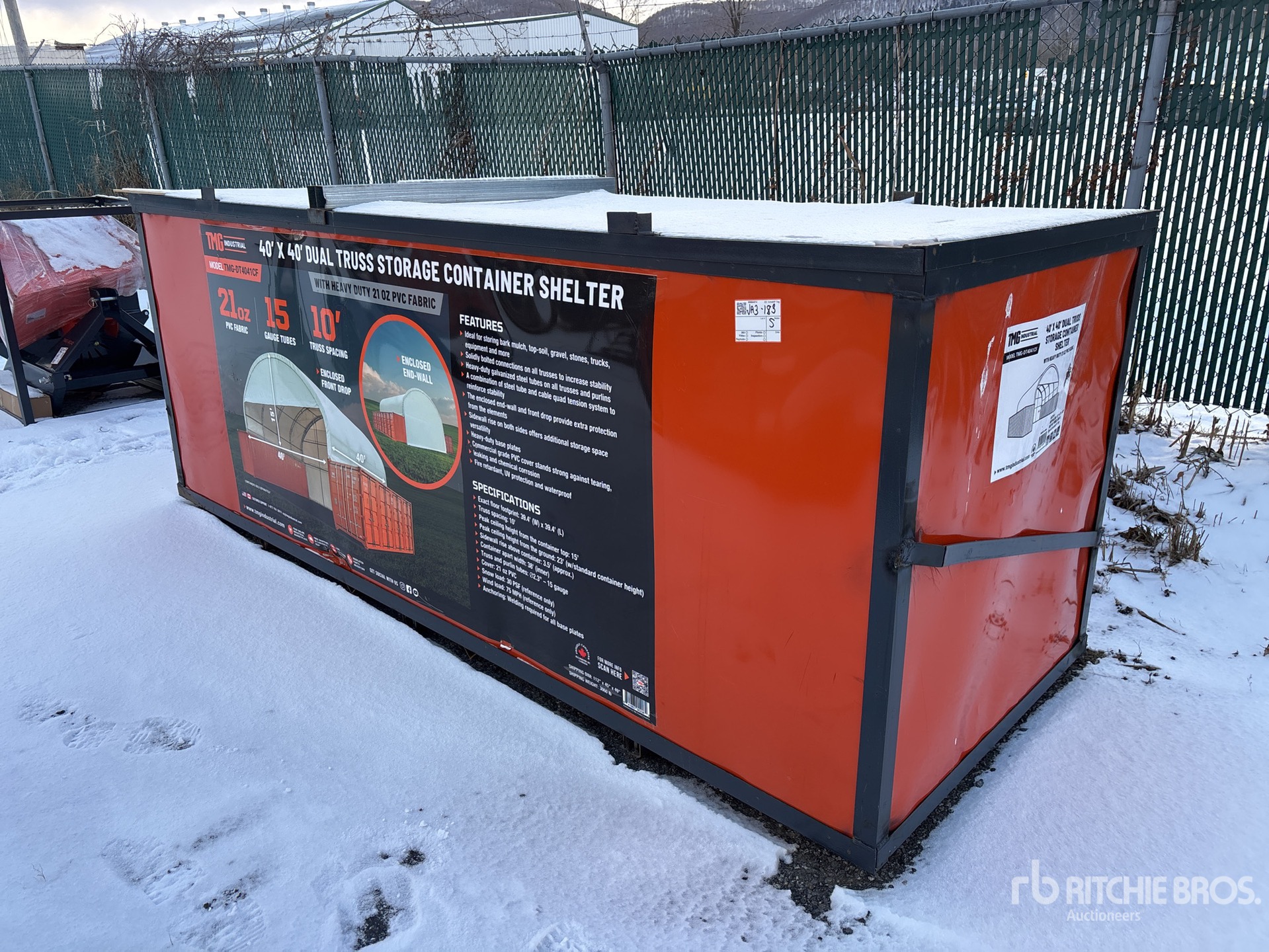 General Appearance with Picture, Left Front Corner