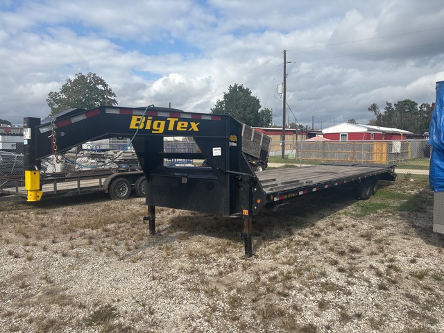2024 Big Tex 33 ft T/A Gooseneck Equipment Trailer