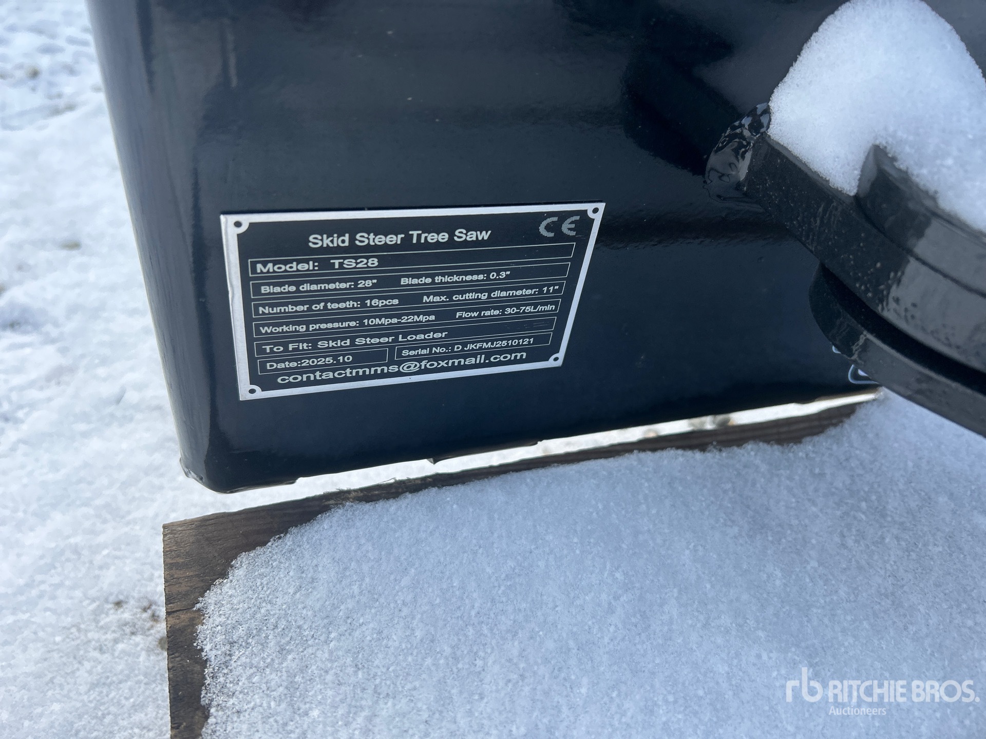 General Appearance with N.º de serie/VIN