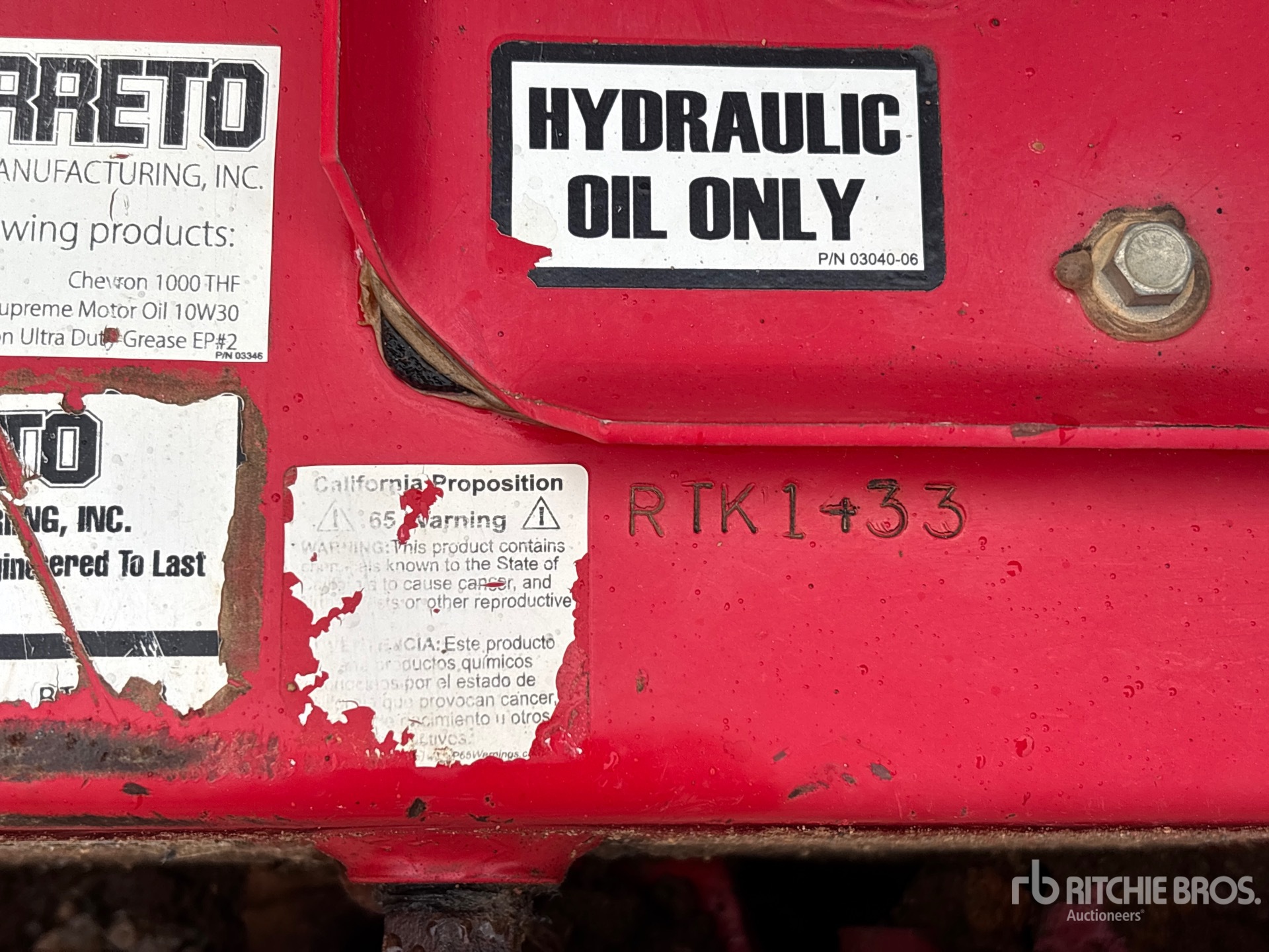 General Appearance with Numero seriale/numero d’identificazione del veicolo (VIN)