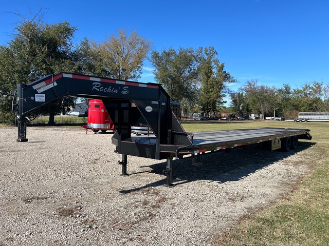2022 Rockin's Trailer 35+5TDGN20 40 ft T/A Gooseneck Equipment Trailer