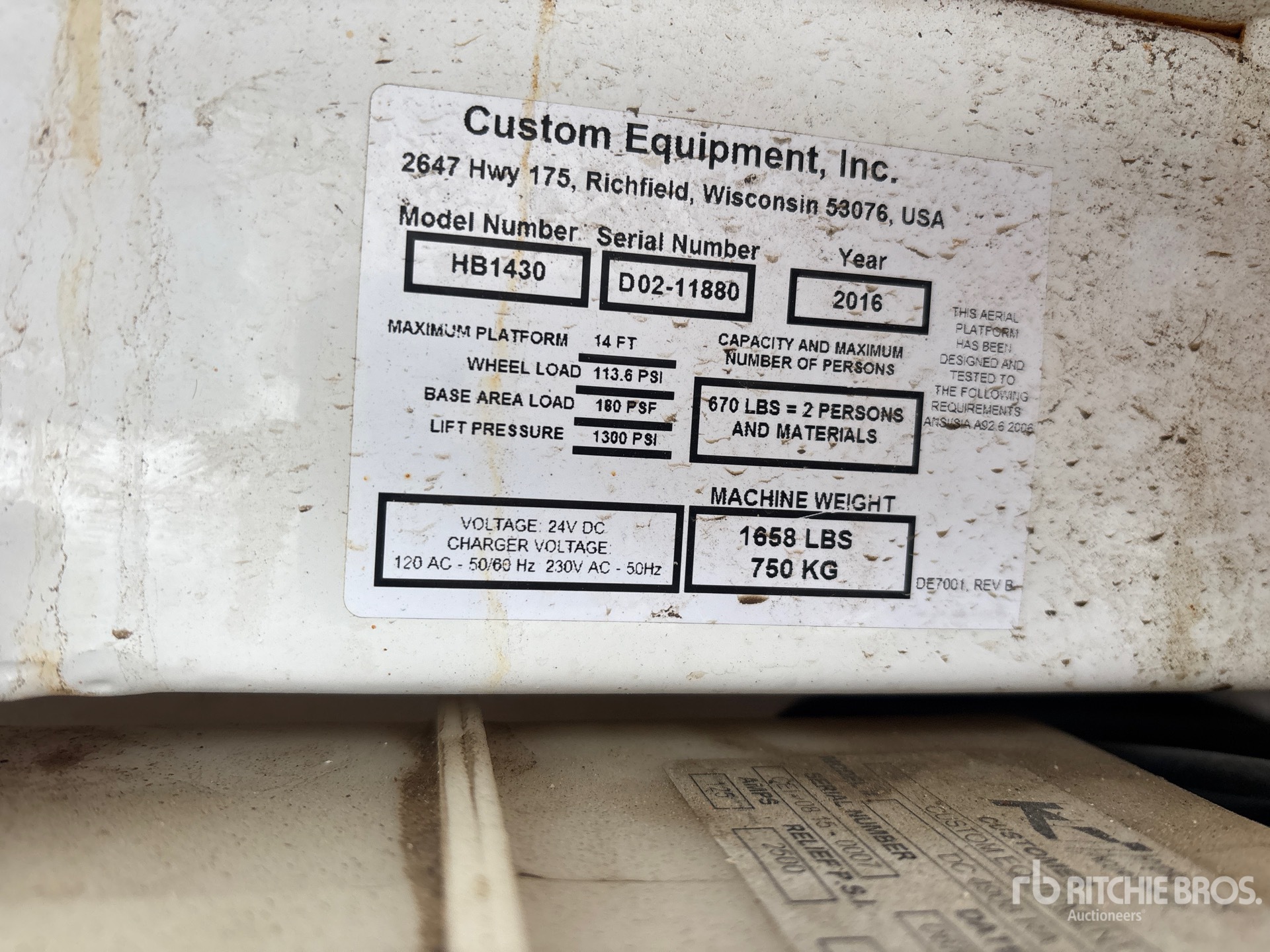 General Appearance with Numer seryjny/numer identyfikacyjny pojazdu