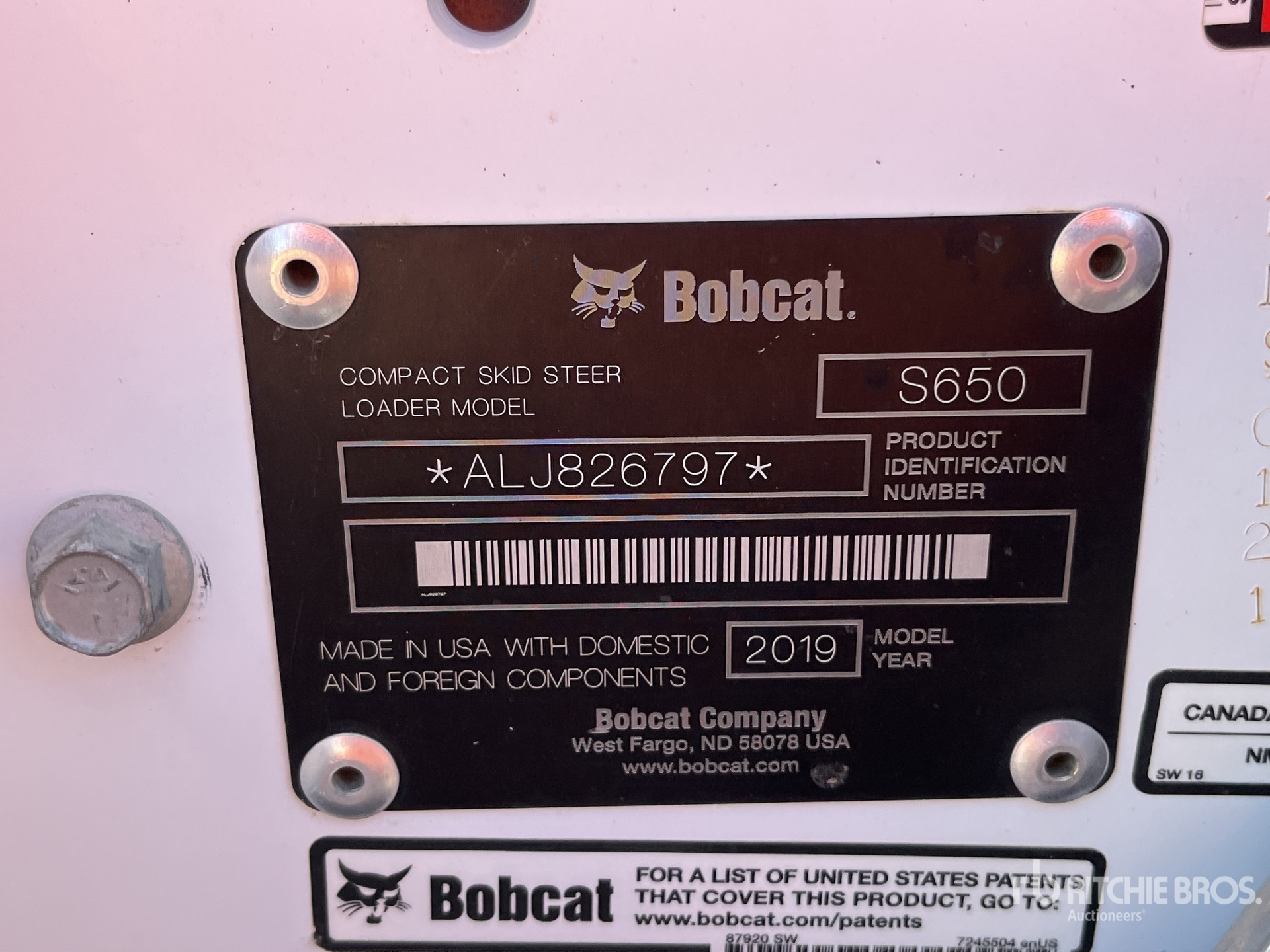 General Appearance with Seriennummer / FIN