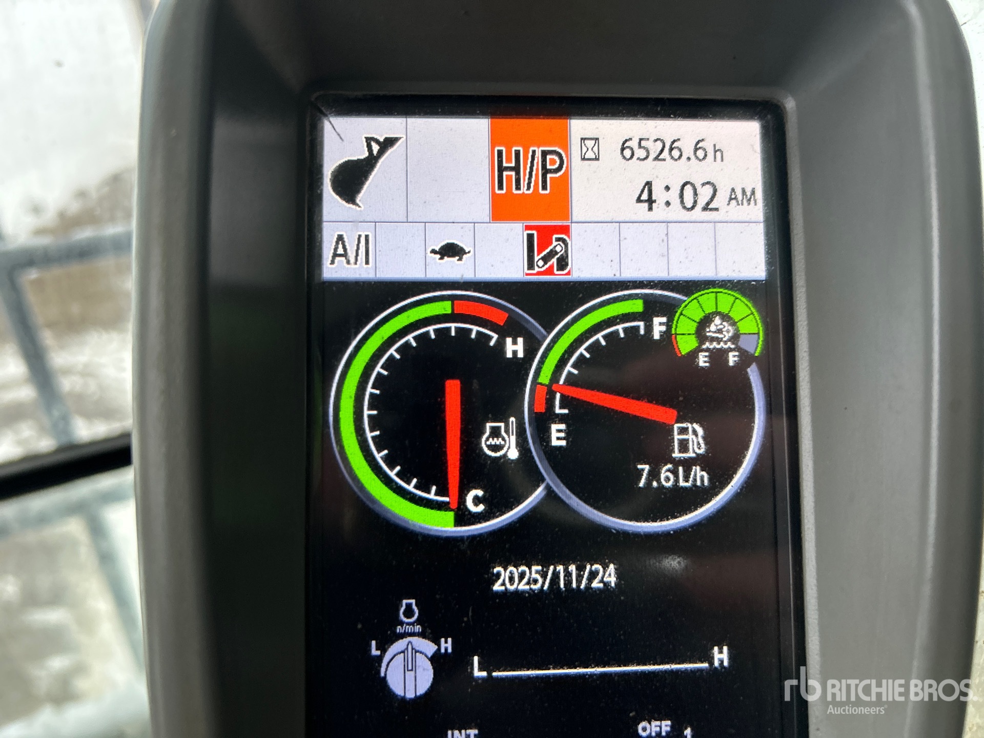 General Appearance with Horímetro / Odómetro