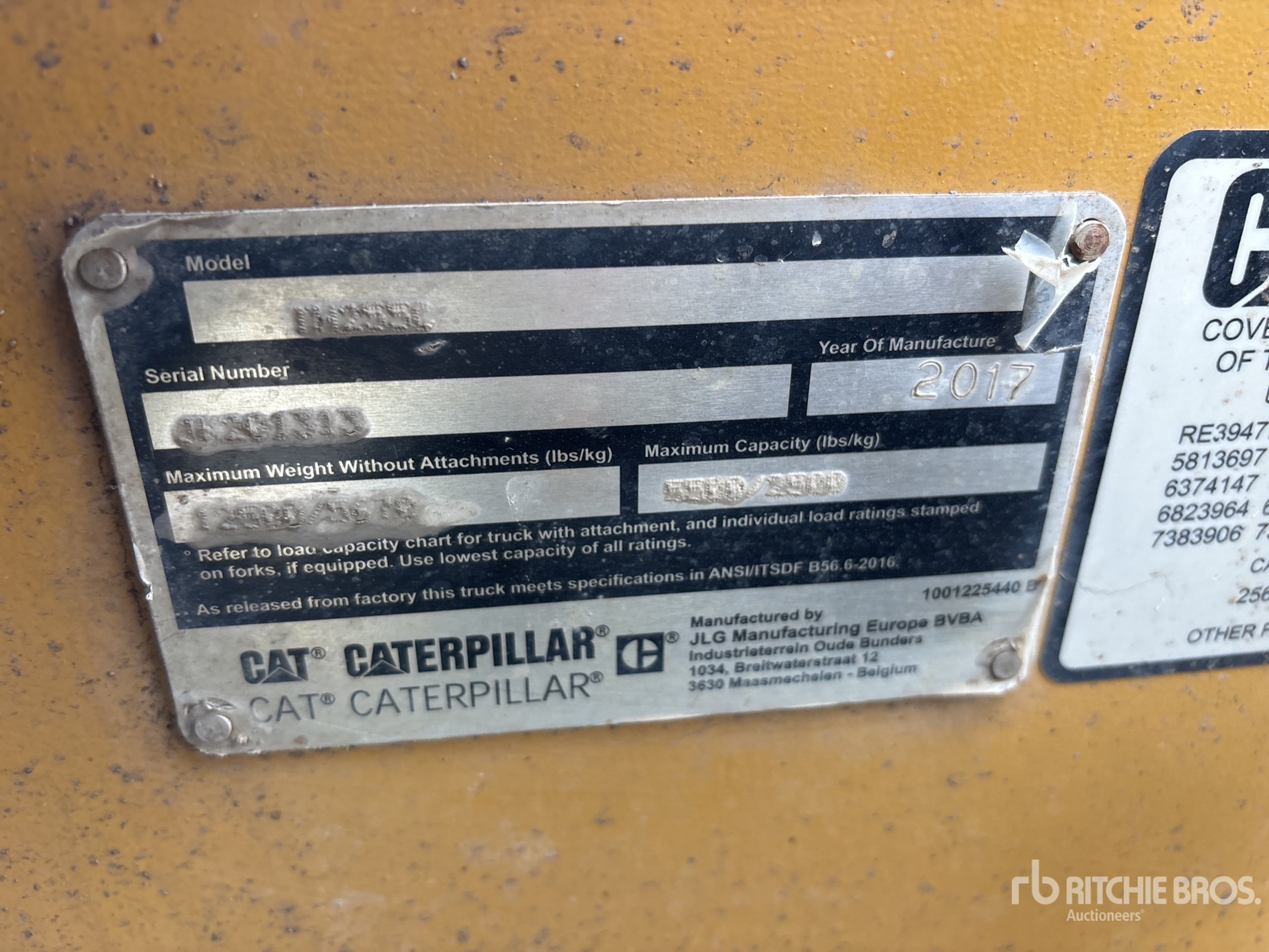 General Appearance with Numéro de série/Numéro d'identification du véhicule automobile