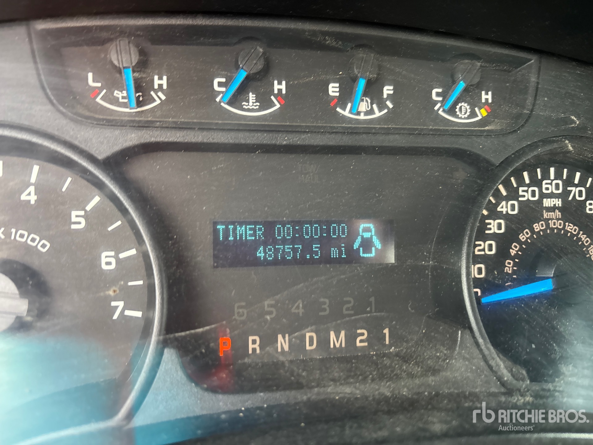 General Appearance with Hour Meter / Odometer
