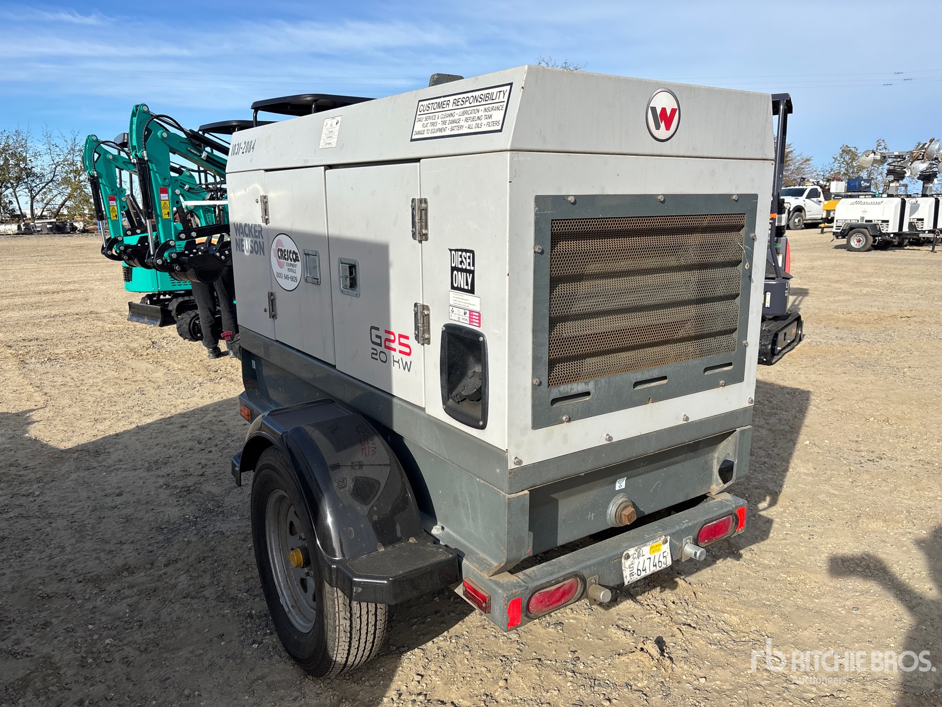 General Appearance with Picture, Left Rear Corner