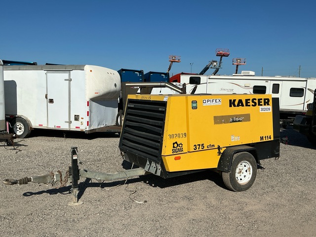 2018 Kaeser M114 375 cfm Mobile Air Compressor