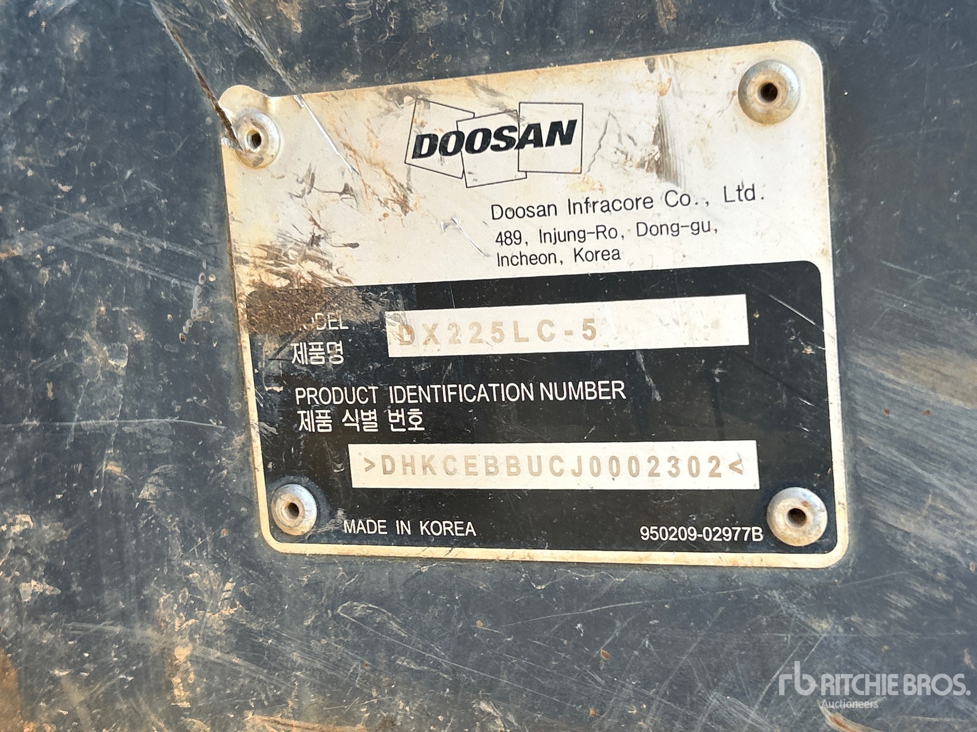 General Appearance with Seriennummer / FIN