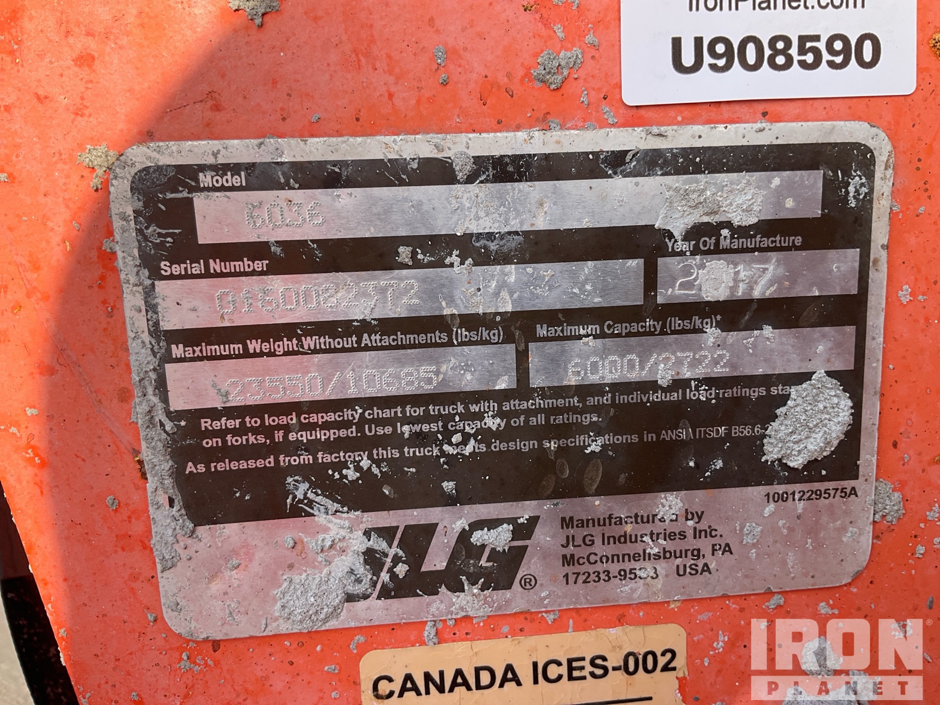 General Appearance with Seriennummer / FIN