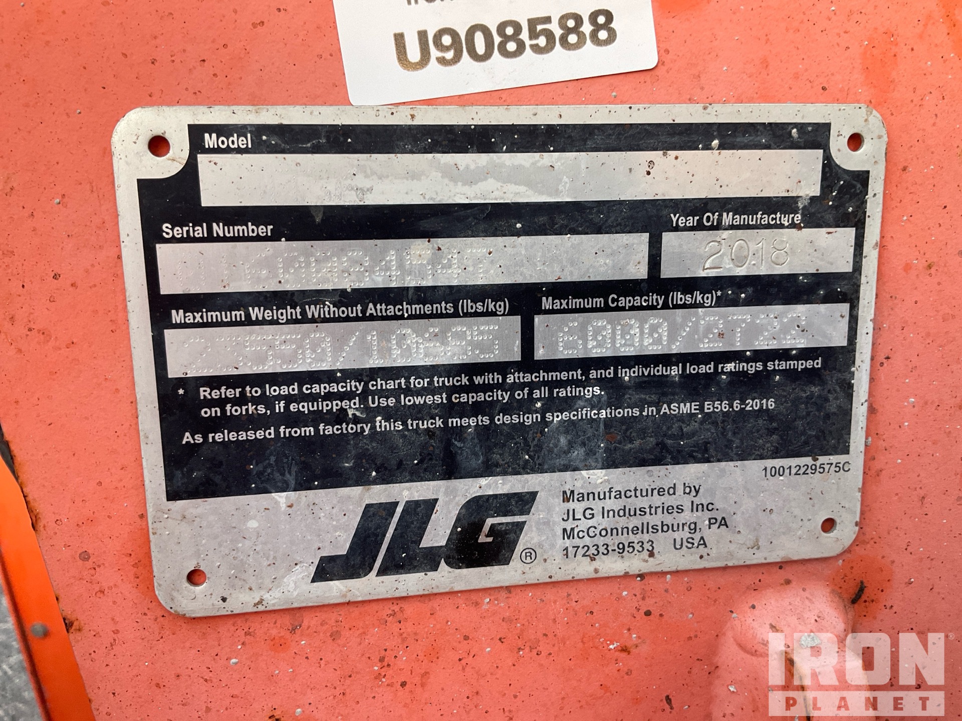 General Appearance with Seriennummer / FIN