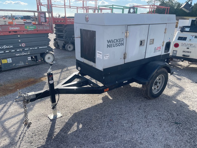 2018 Wacker Neuson G25 19.5 kW Mobile Generator Set