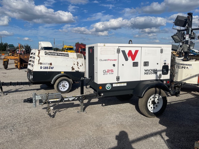 2022 Wacker Neuson G25 20 kW Mobile Generator Set
