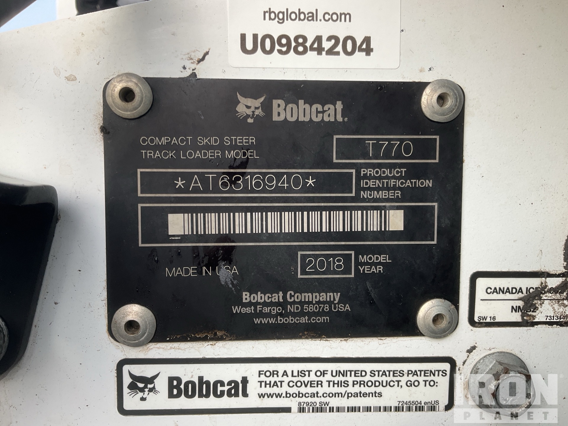 General Appearance with Seriennummer / FIN