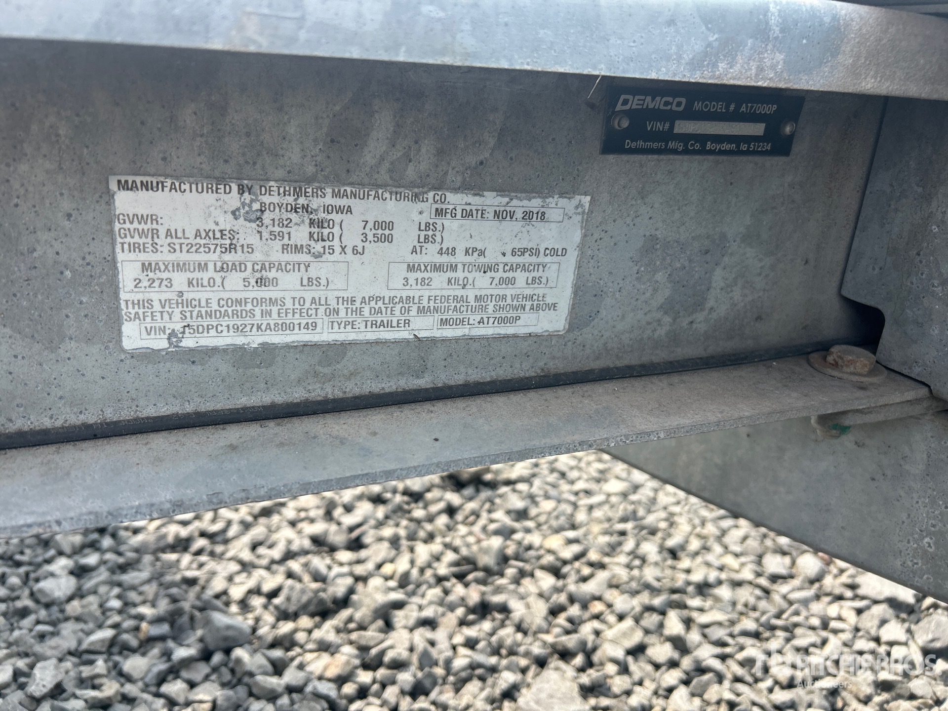 2019 Demco AT7000P