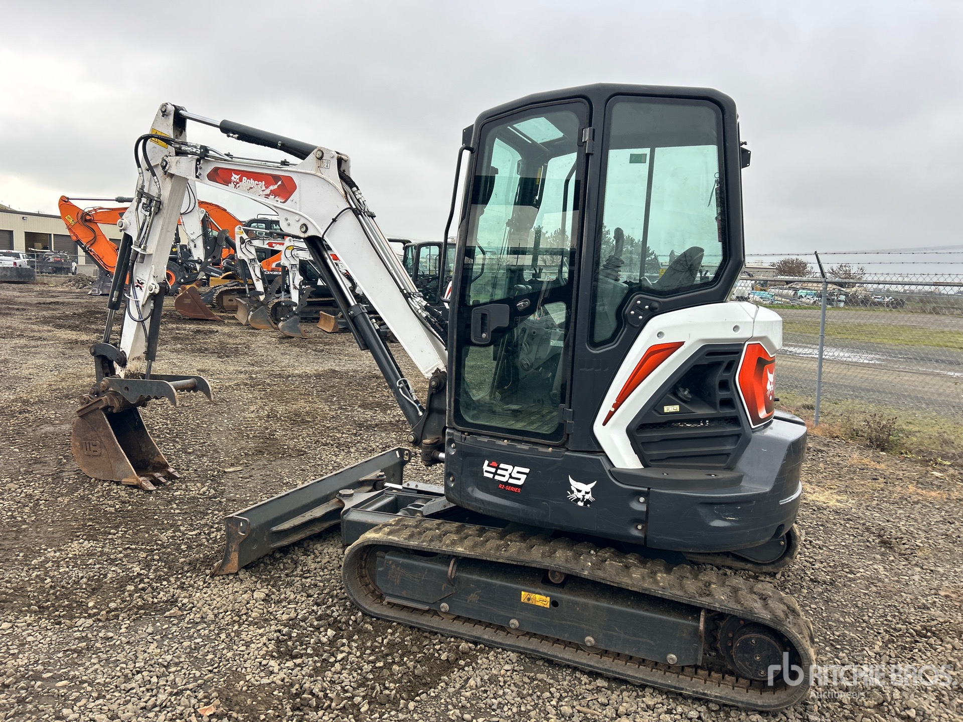 General Appearance with Picture, Left Rear Corner