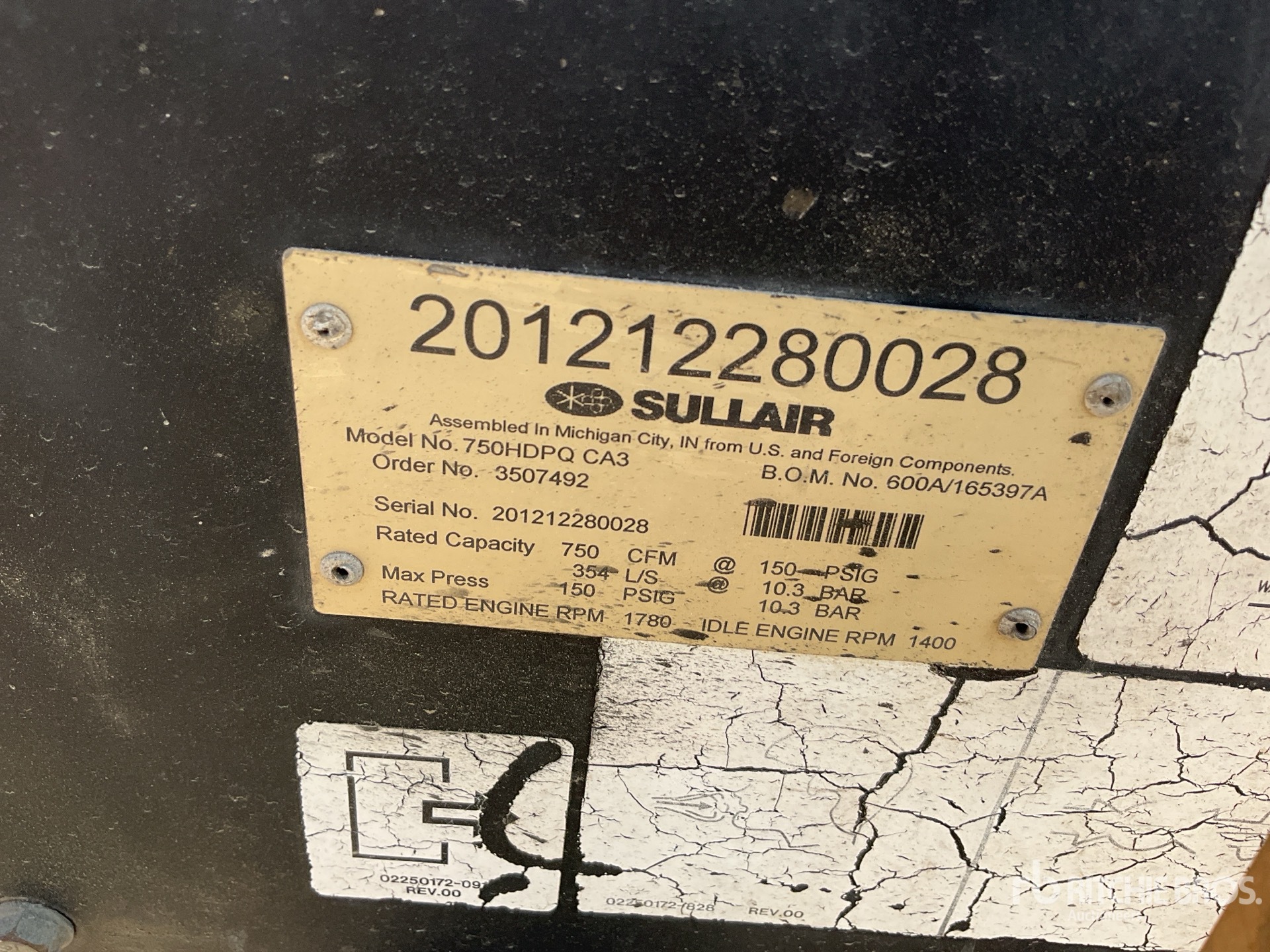 General Appearance with Numer seryjny/numer identyfikacyjny pojazdu