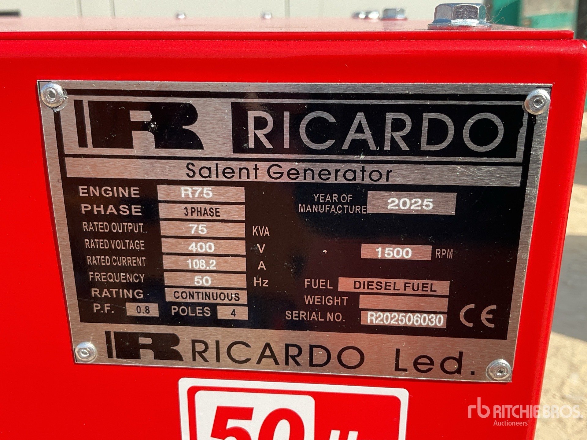 General Appearance with Numer seryjny/numer identyfikacyjny pojazdu