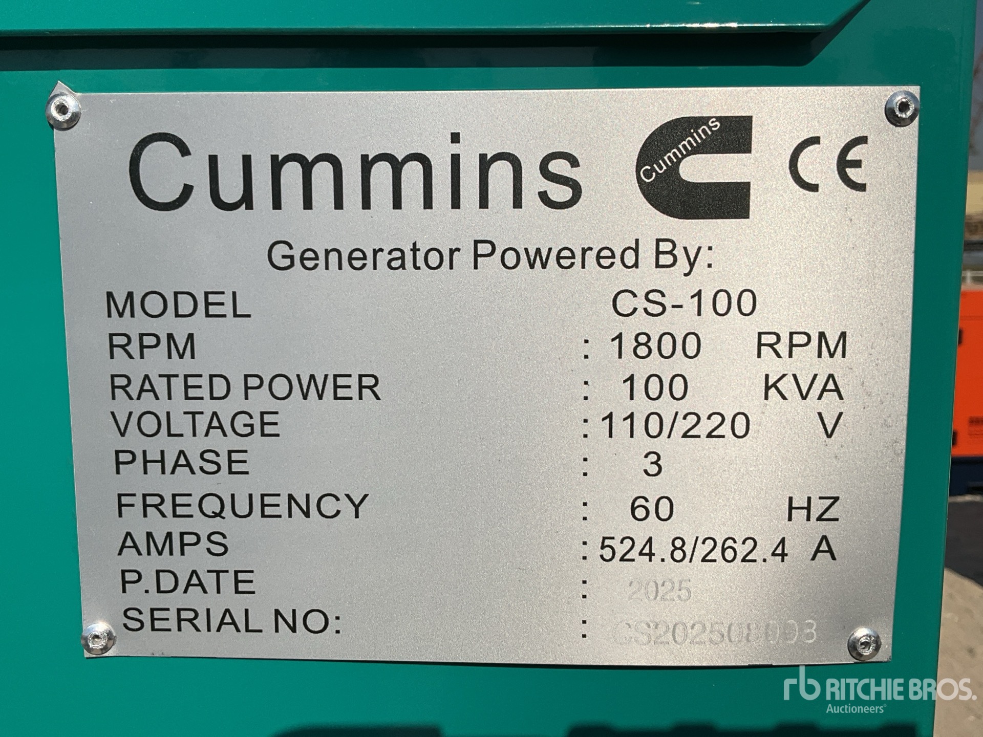 General Appearance with Numer seryjny/numer identyfikacyjny pojazdu