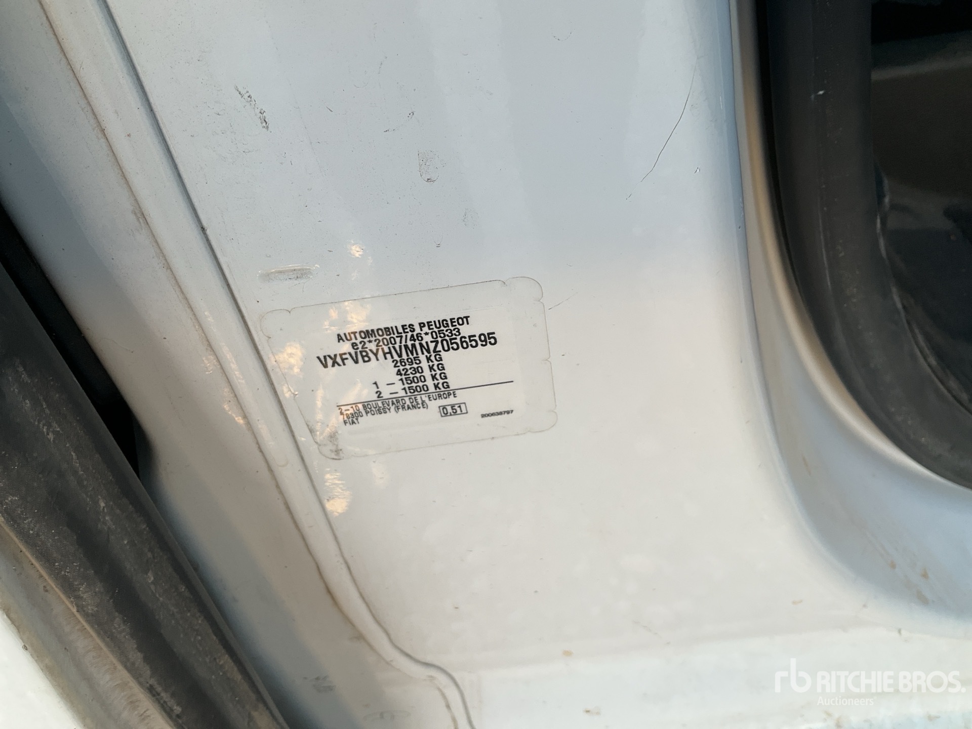 Aspect général with Numéro de série/Numéro d'identification du véhicule automobile