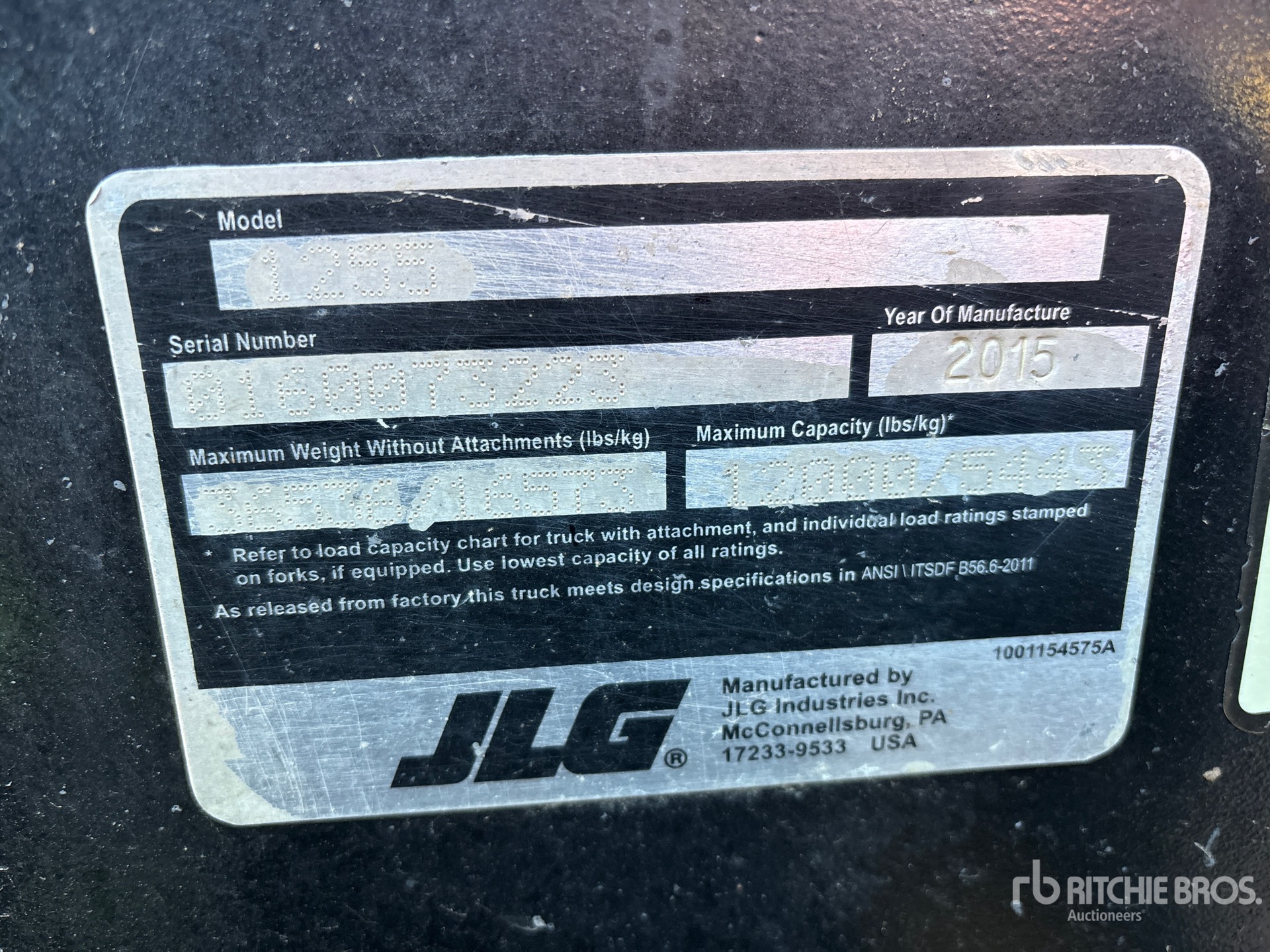 General Appearance with Seriennummer / FIN