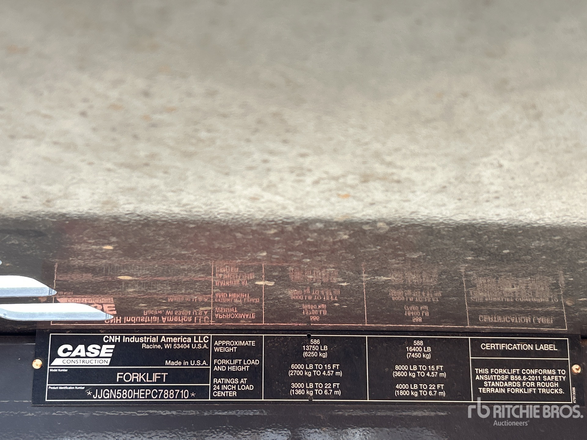 General Appearance with Numéro de série/Numéro d'identification du véhicule automobile