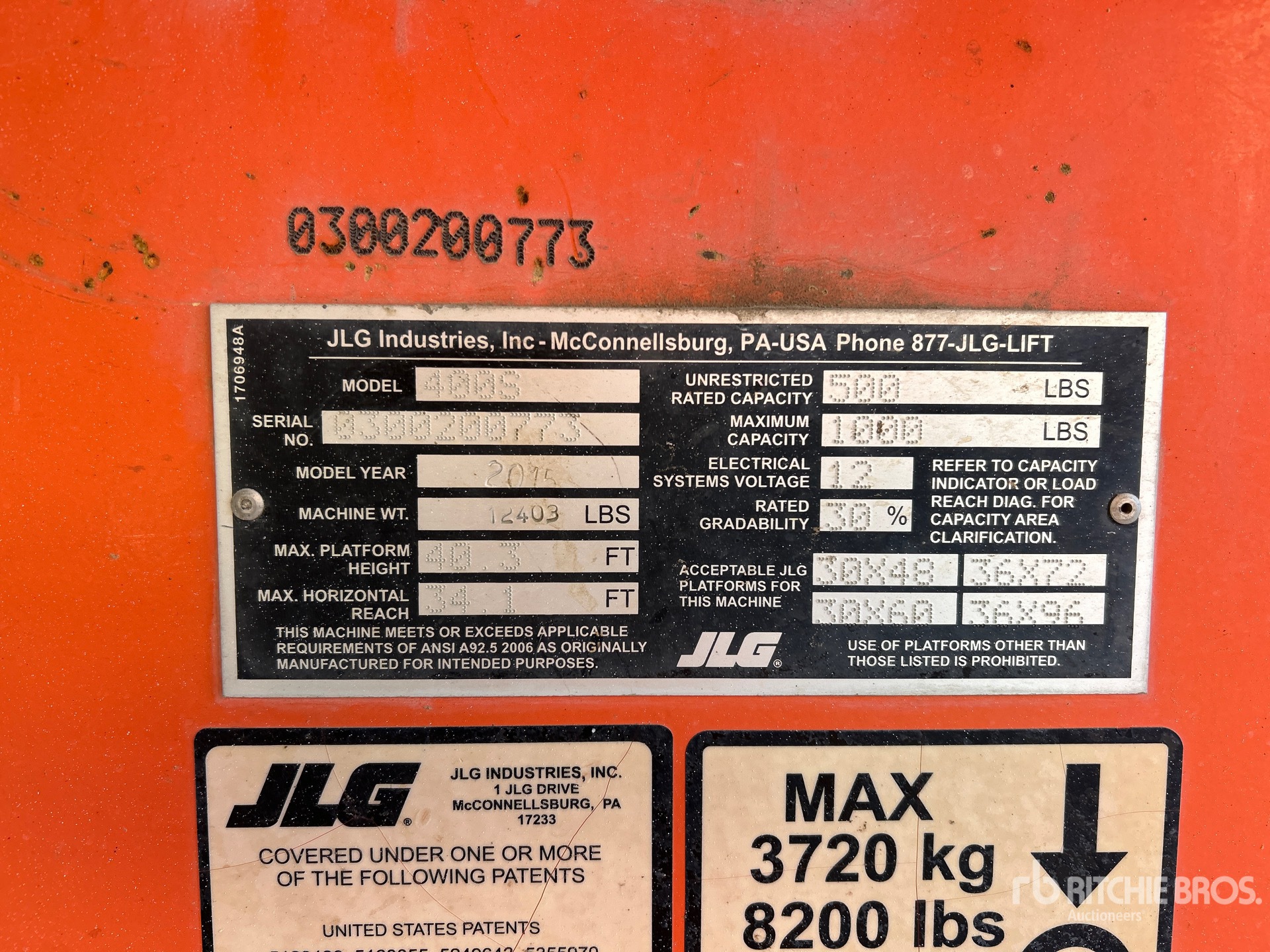 General Appearance with Numéro de série/Numéro d'identification du véhicule automobile