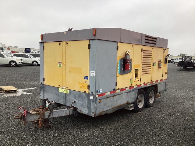 2017 Atlas Copco XAS1800JD8FT4EBTANDEMPFF 1800 cfm Mobile Air Compressor