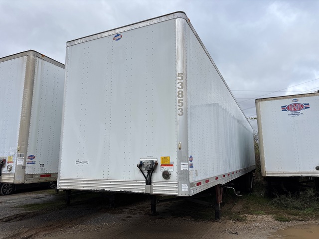 2014 Utility VS2DX 53 ft x 102 in T/A Van Trailer