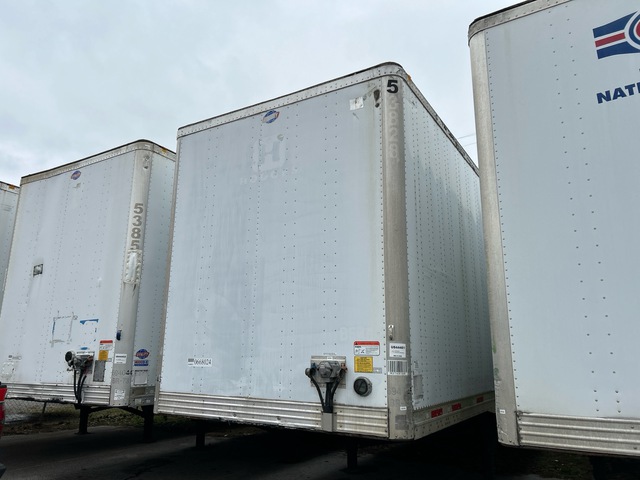 2014 Utility 4000D-X 53 ft x 102 in T/A Van Trailer