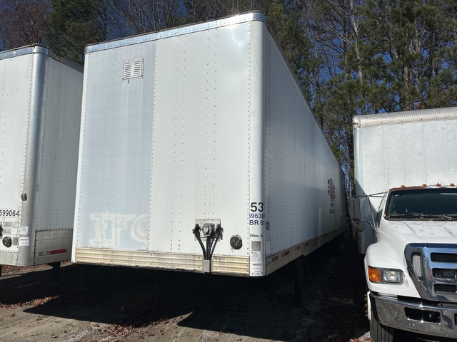 2006 Utility VS2DC 53 ft x 102 in T/A Van Trailer