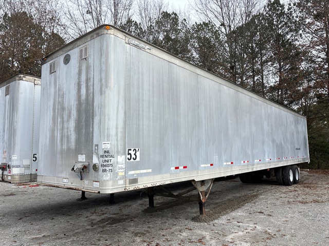 2004 Great Dane 7411TSSLA 53 ft x 102 in T/A Van Trailer