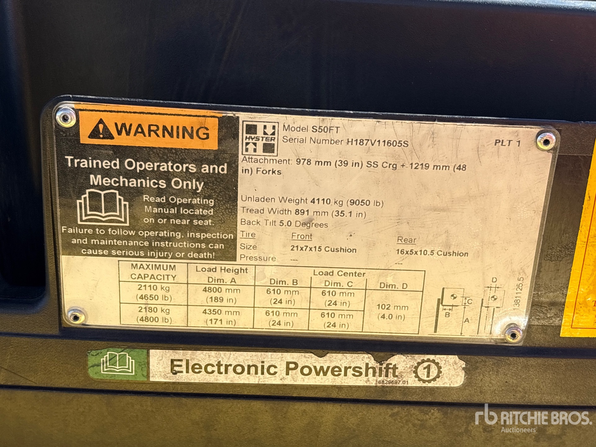 General Appearance with Seriennummer / FIN