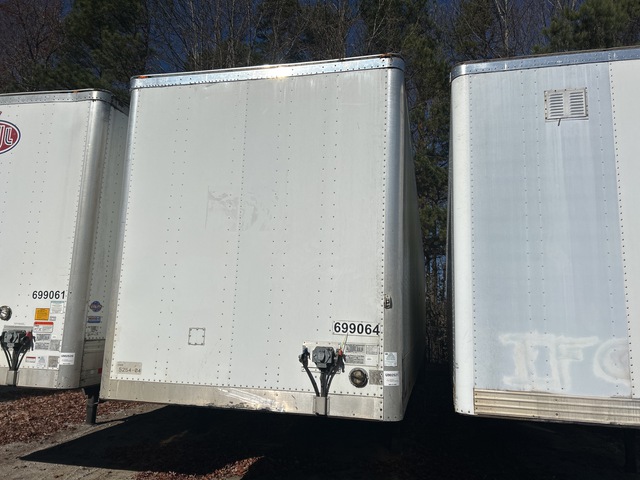 2019 Utility VS2DX 53 ft x 102 in T/A Van Trailer