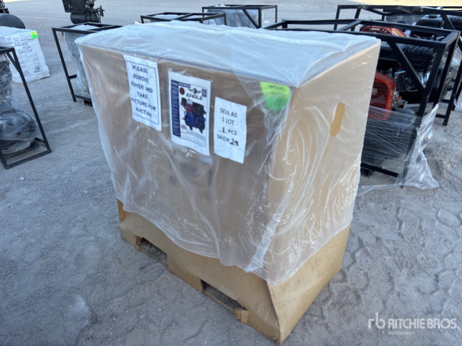 General Appearance with Picture, Left Front Corner