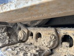 Undercarriage with Front Idler Wear