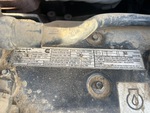 Engine with Emission Label