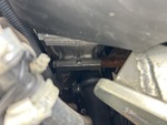 Engine with A/C Compressor