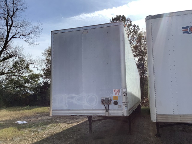 2007 Utility VS1DC 53 ft x 102 in T/A Van Trailer