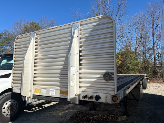 2015 Utility FS2CHA 53 ft T/A Flatbed Trailer