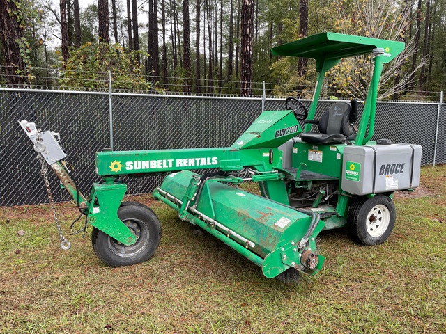 2019 Broce BW260 Self-Propelled Broom