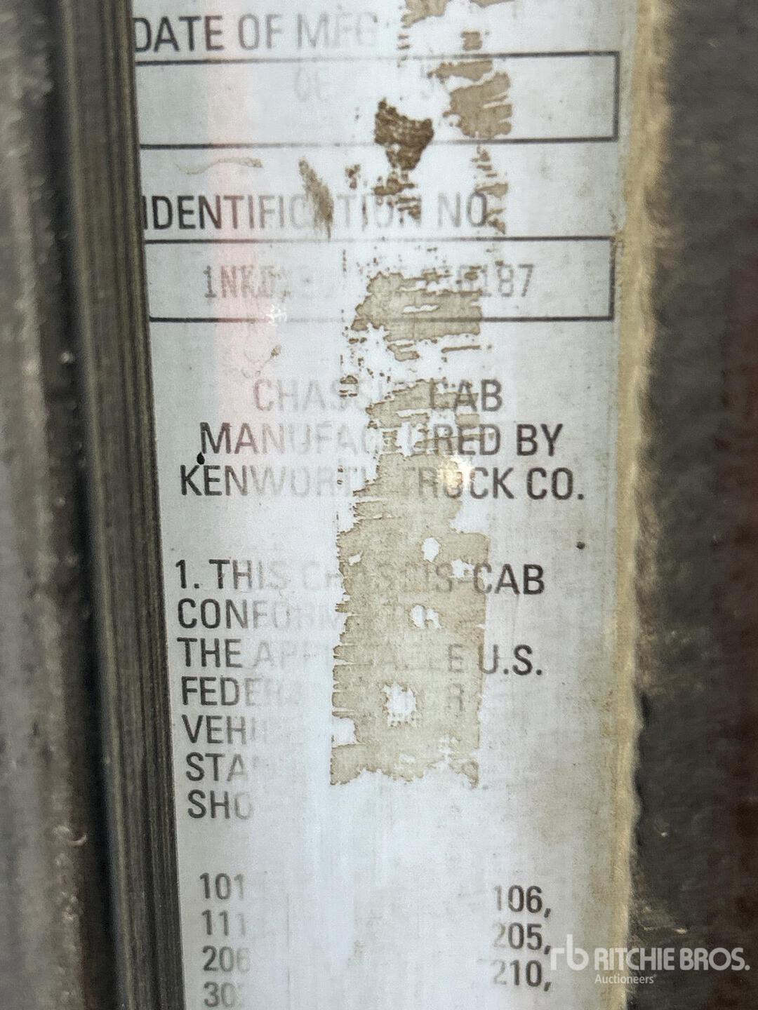 General Appearance with N.º de serie/VIN