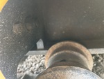 Undercarriage with Left Track Tensioner