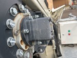 Chassis with Feed Conveyor Drive Motor
