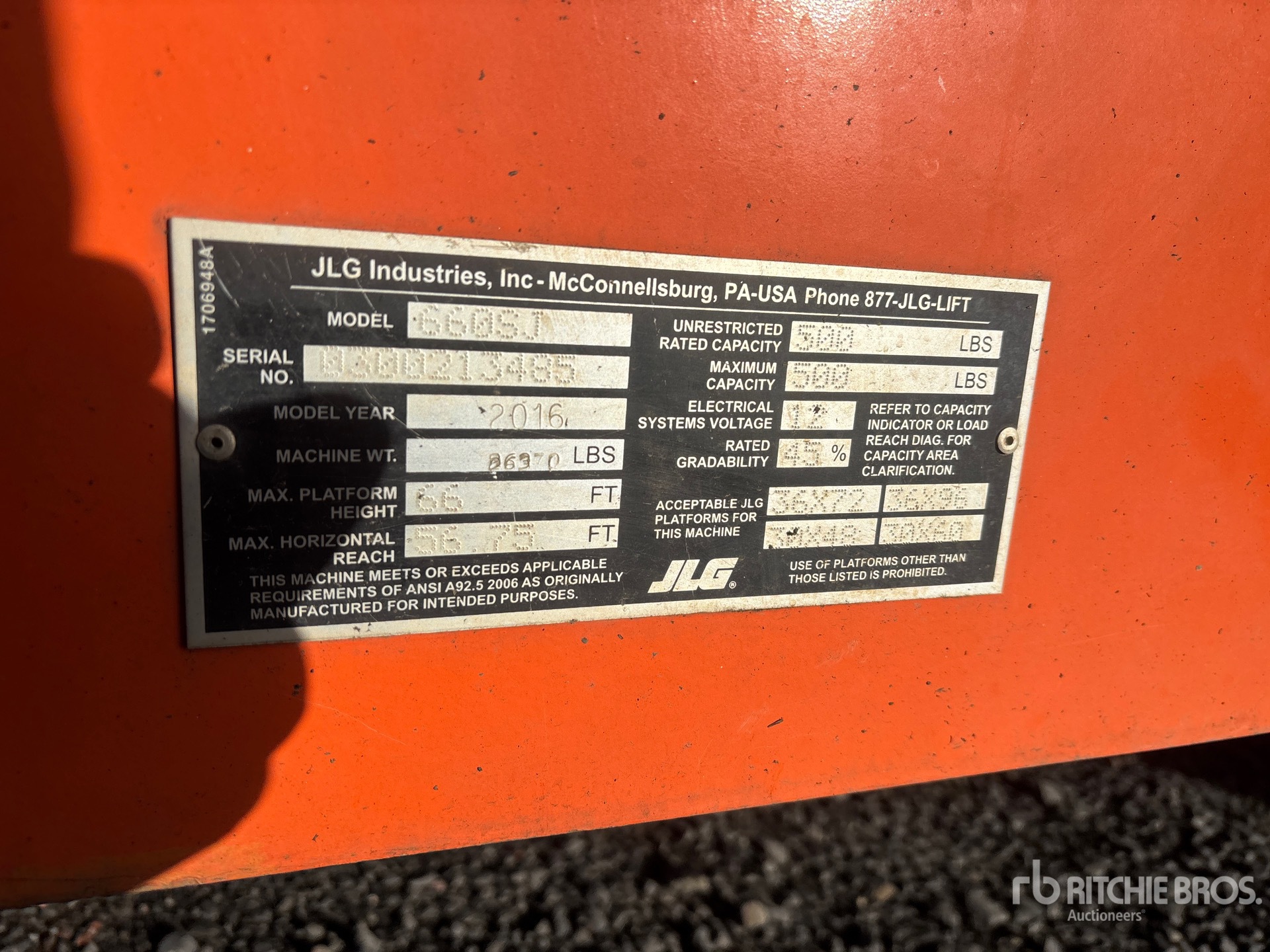 General Appearance with Numer seryjny/numer identyfikacyjny pojazdu