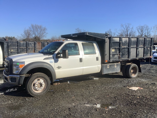 2016 Ford F-450 4x4 Dump Truck (Inoperable)