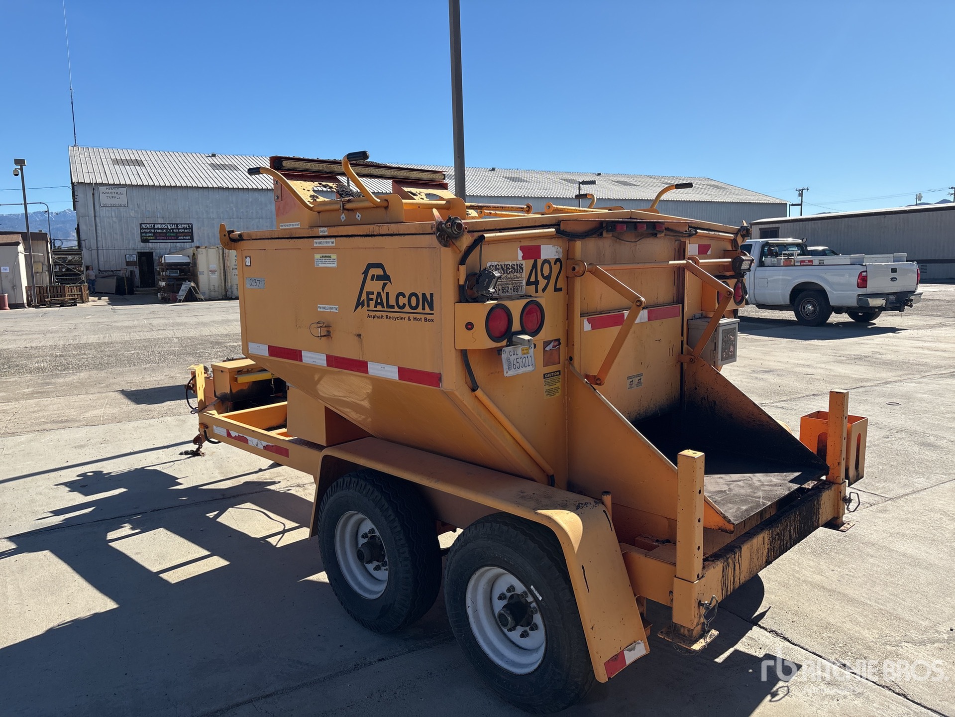 General Appearance with Picture, Left Rear Corner