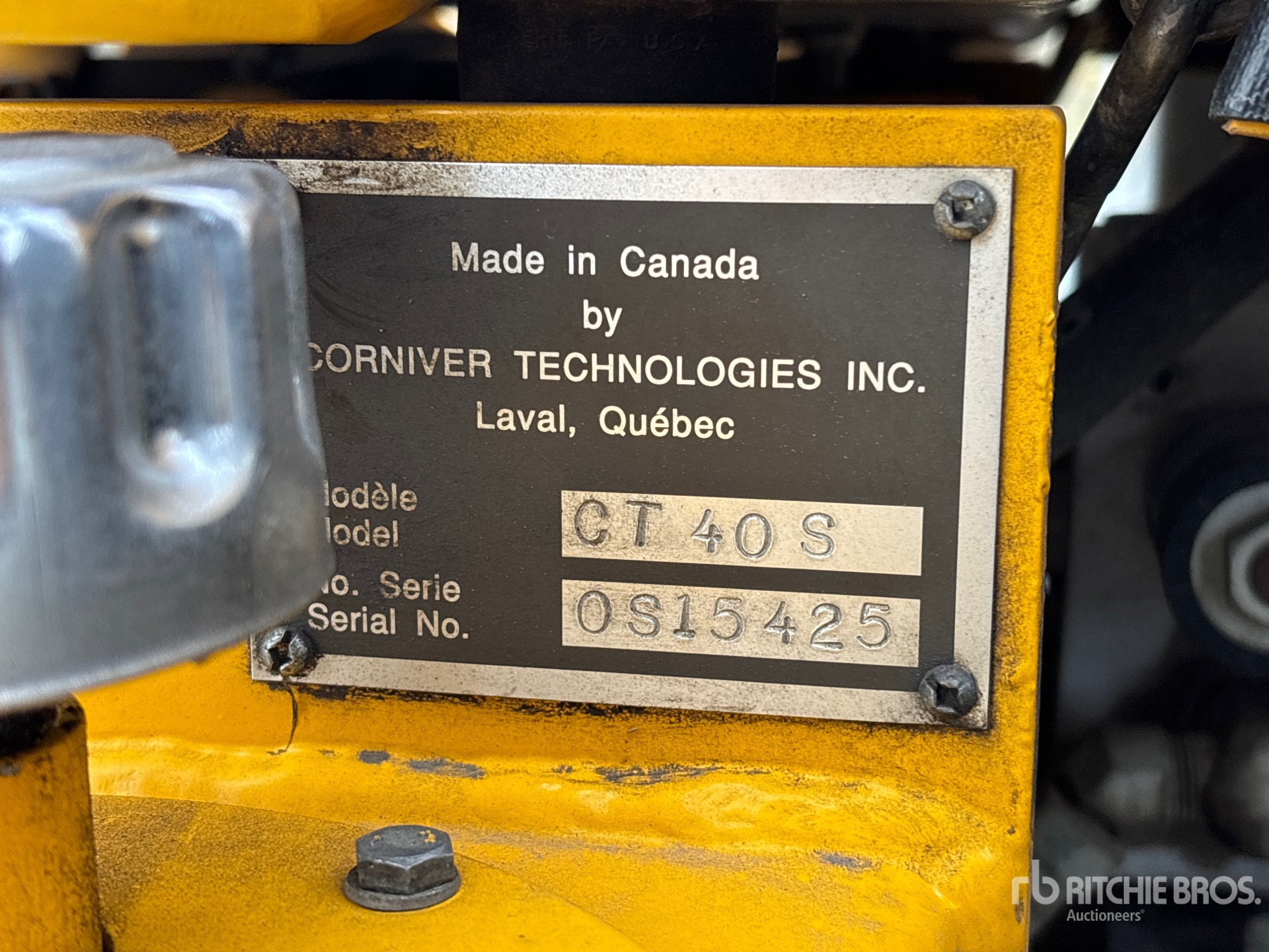 General Appearance with N.º de serie/VIN