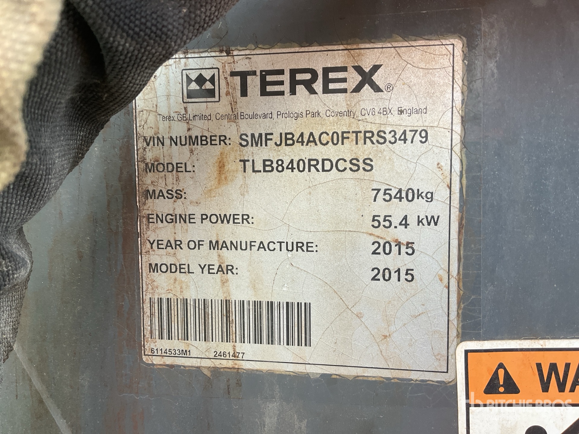 General Appearance with Seriennummer / FIN